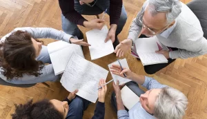 reunião de professores